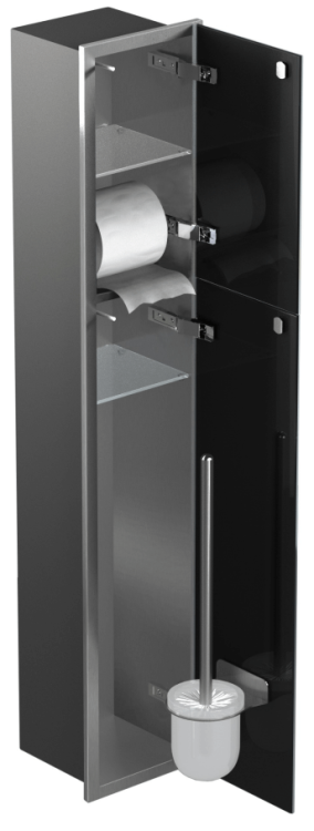 Schowek podtynkowy WC 950 MCJ — model dla rodzin z zapasem papieru